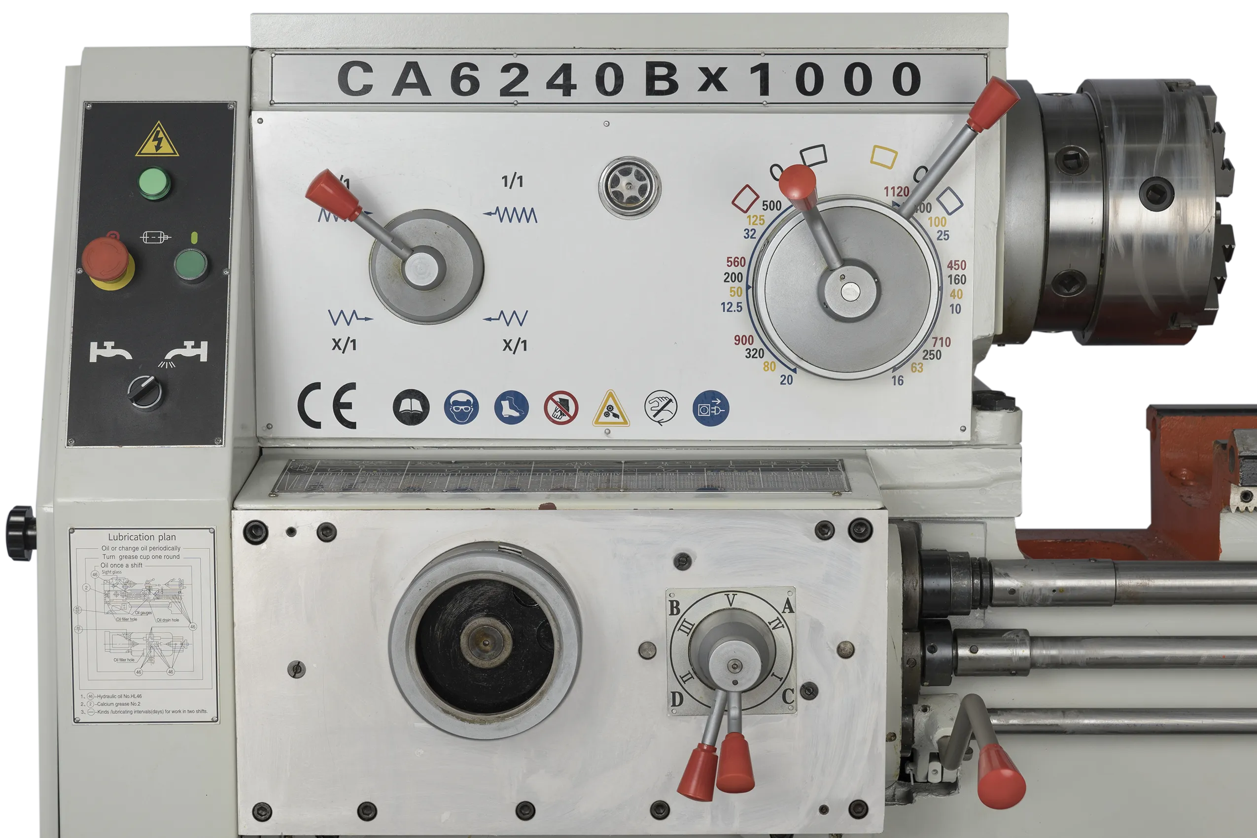 Станок токарный универсальный LUZHONG CA6240B