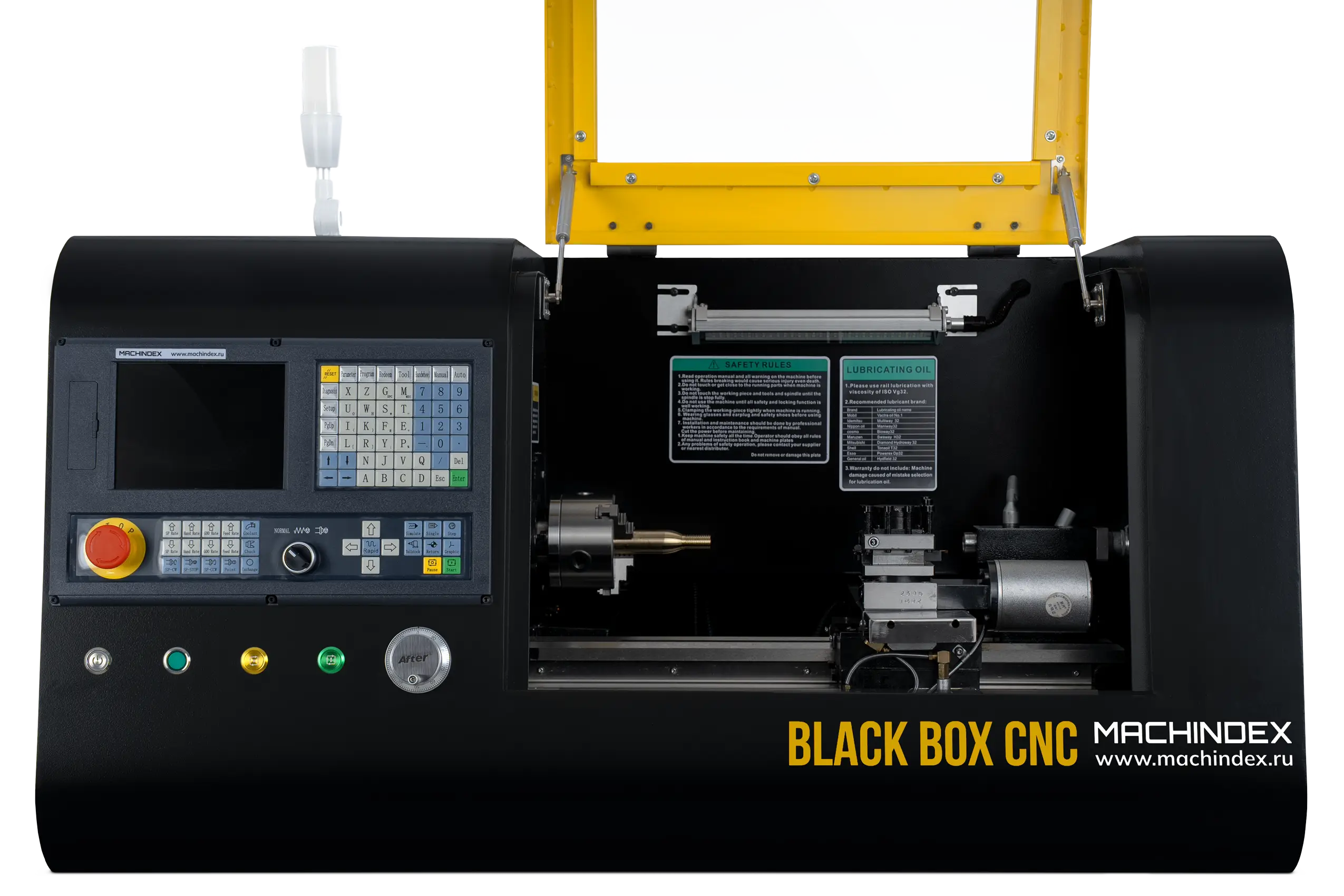 Станок токарный настольный с ЧПУ MACHINDEX BLACKBOX
