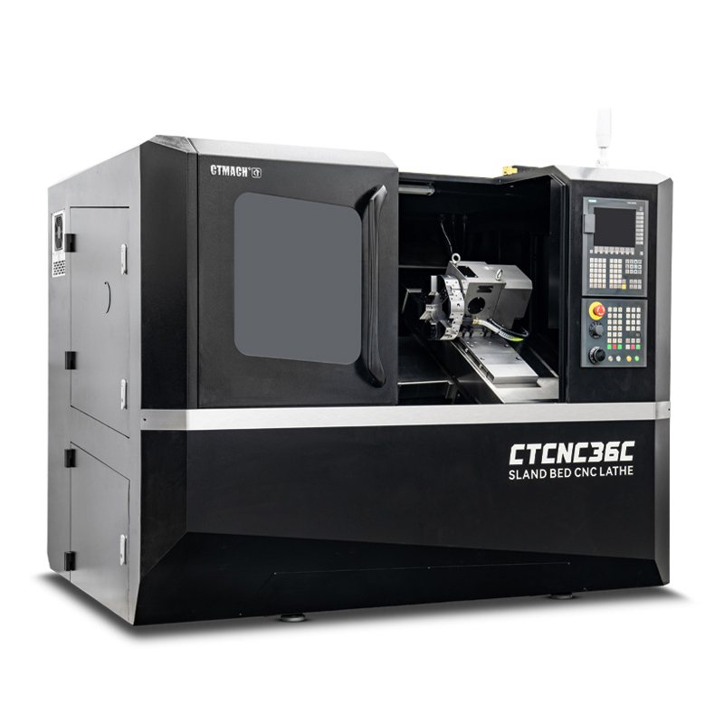 Станок токарный с ЧПУ с наклонной станиной CTMACH CTCNC36C