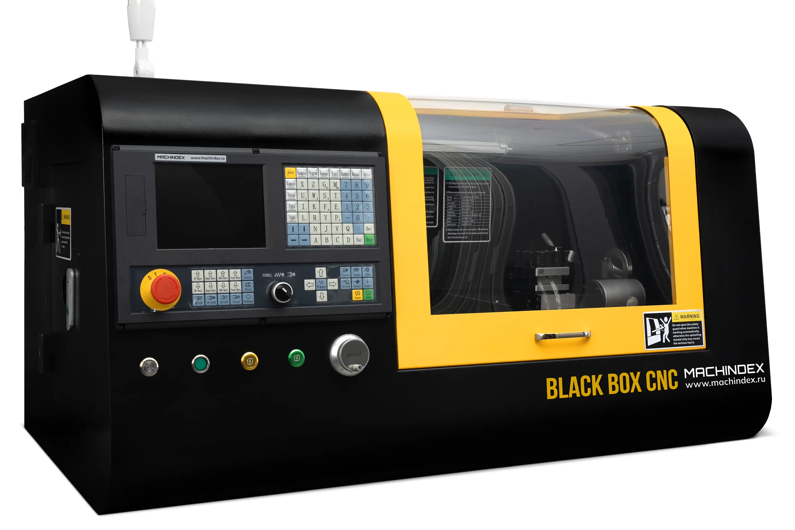 Станок токарный настольный с ЧПУ MACHINDEX BLACKBOX